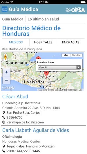 Directorio Médico de Honduras(圖2)-速報App