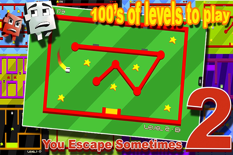 4 GAMES IN 1 PAC : YES 2 + Geometry Hero Jump + more screenshot 4