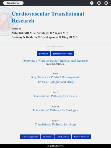 ISCTR - Cardiovascular Translational Research screenshot 2