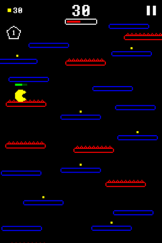 Dac Jump Pixel a retro style jump up game of pac series screenshot 3
