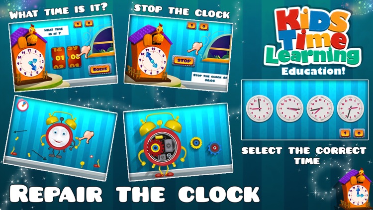 Kids Time Learning screenshot-4