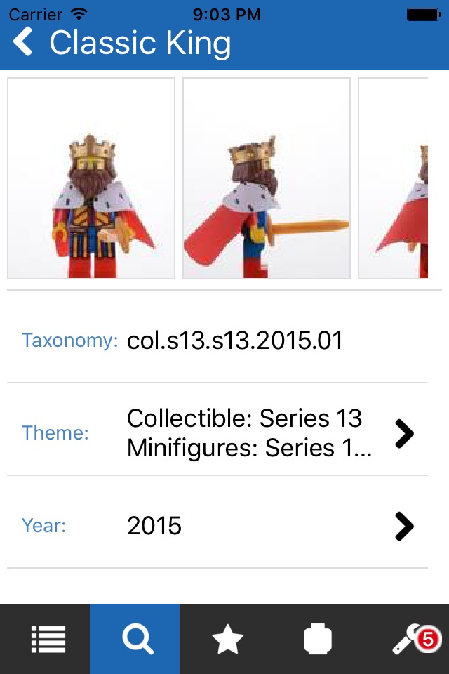 Unofficial Minifigure Catalog screenshot 3