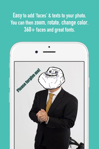 TrollBooth: Easily add troll, rage, neutral faces to your photo screenshot 3