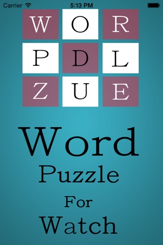 Word Puzzle For Watch screenshot 2