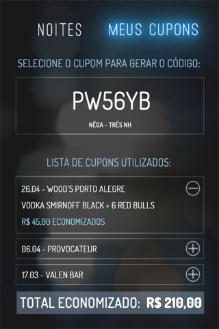 Comboapp - Desconto em bebida nas casas noturnas screenshot 3