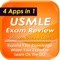 This is a Combination of sets, containing practice questions and study cards for USMLE preparation on different topics
