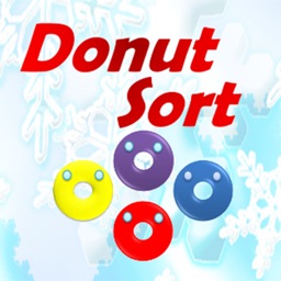 Donuts sort pick color not difficulty in game