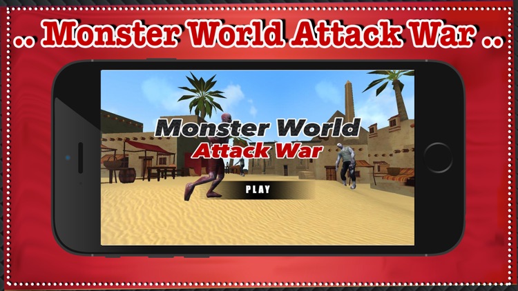 Monster World Attack War - free game first most fun for person