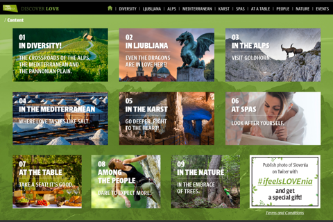 General Tourist Catalogue of Slovenia screenshot 2