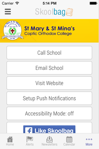 St Mary & St Mina's Coptic Orthodox College - Skoolbag screenshot 4
