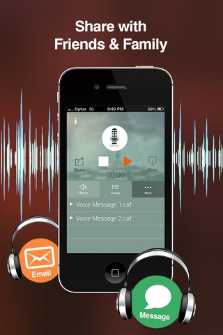 Voice Changer - Megaphone, Robot & Crazy Helium Booth Voice Modifier Generator screenshot 2