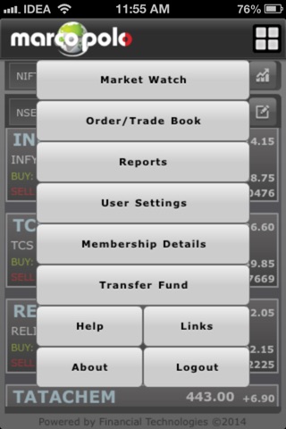 Marcopolo Mobitrade for iPhone screenshot 3