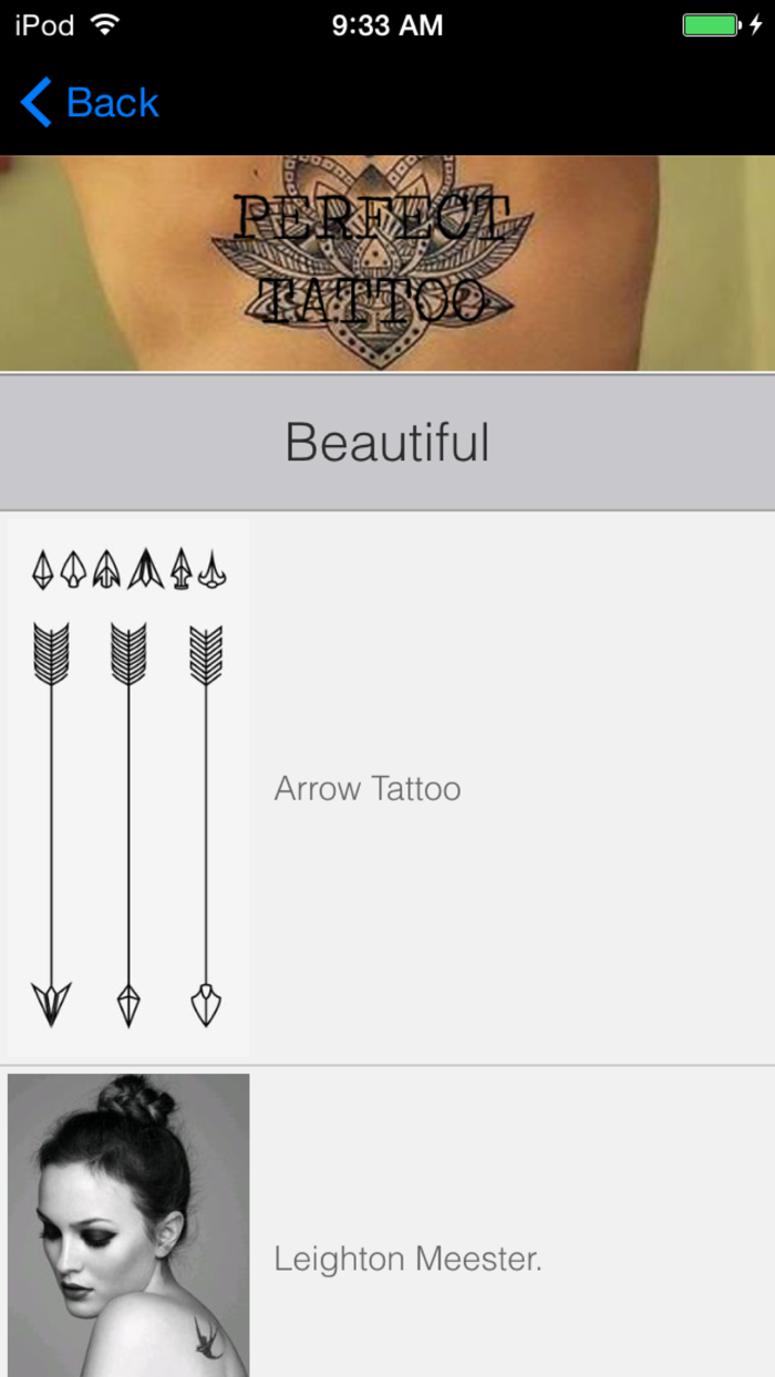 Girl tattoos