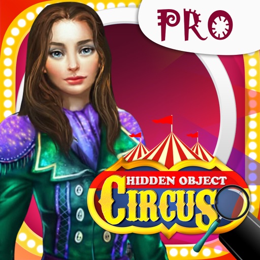 hidden object circus pro - fun and mystery icon