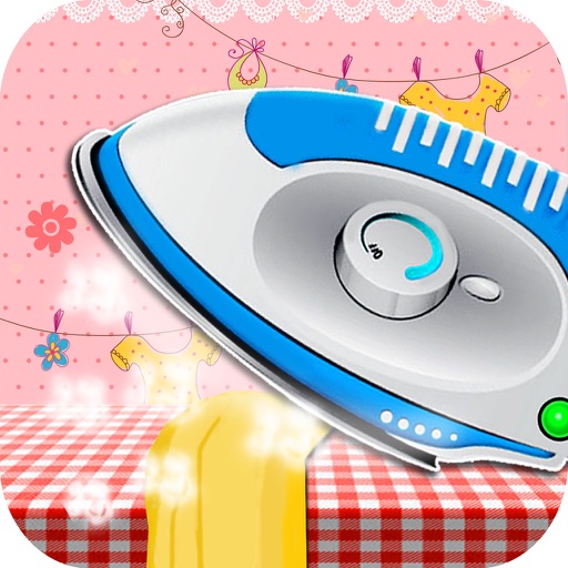 Ironing Clothes for kids icon