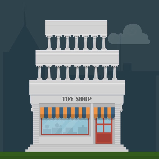 Toy Tower Shop Free -  A Magic Jelly Temple Craft 4 kids and Family iOS App