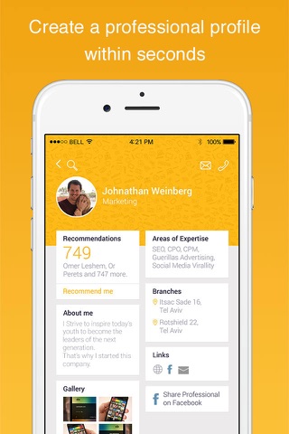 FixMeApp: Social Professional Network screenshot 2