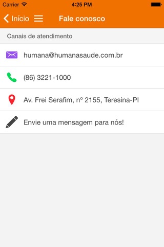 Humana Saúde screenshot 2