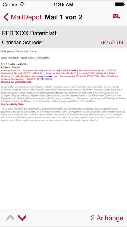 REDDOXX Mobile screenshot-3