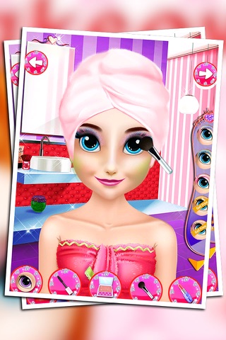 princess wedding preparation salon - bride salon Spa Makeover Pro - Make Up, Princess, Wedding, Salon Game screenshot 3