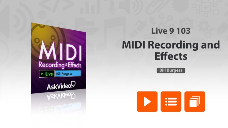 AV for Live 9 103 - MIDI Recording and Effects