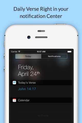 Bible Verses Today - Daily Meditations from the Bible on your Wrist screenshot 2