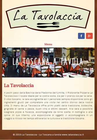 La Tavolaccia - La Toscana a tavola screenshot 2