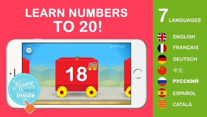 How to cancel & delete Number Train Kindergarten Maths from iphone & ipad 1