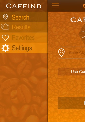 Caffind screenshot 4