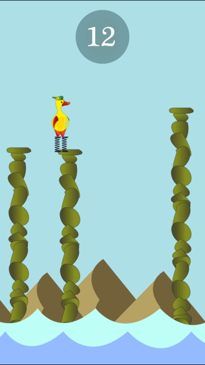 Alien Duck Jump - the unlimited hardest fantasy duck game ever screenshot-3