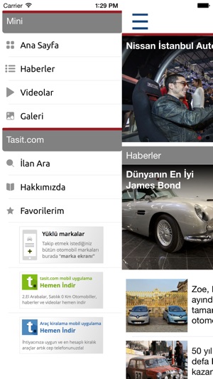 Tasit.com Mini Haber, Video, Galeri, İlanlar(圖1)-速報App