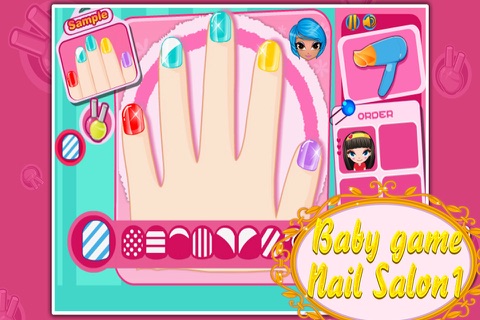 Baby game-Nail Salon1 screenshot 4