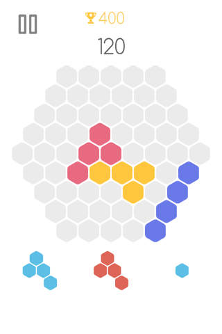 Brain Hexagon: Block puzzle gridblock - 100 qubed dash ways screenshot 4