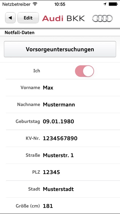 Audi BKK Notfall-Hilfe screenshot-1