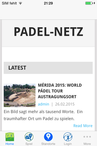 Padel-Netz screenshot 3