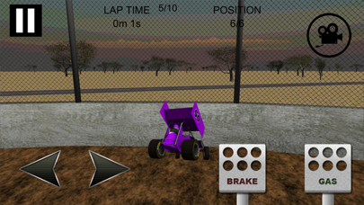 Sprint Car Dirt Track Game Free screenshot 2