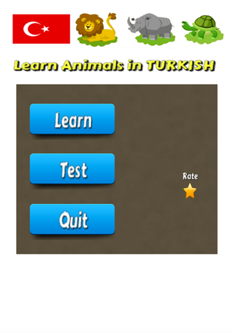 Learn Animals in Turkish Language screenshot 3