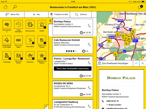 Gelbe Seiten für iPad screenshot 3