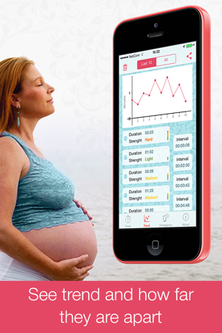 Labor Contraction Timer - Pregnancy Reference screenshot 3