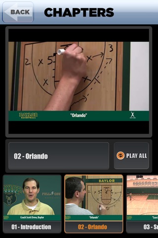 Baylor Bears Zone Quick Hitters: Scoring Plays Against Zone Defense - With Coach Scott Drew - Full Court Basketball Training Instruction screenshot 3
