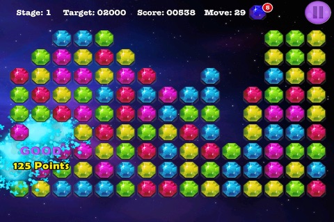 A Dazzling Jewel Tap - Color Match Puzzle Gem Challenge screenshot 2
