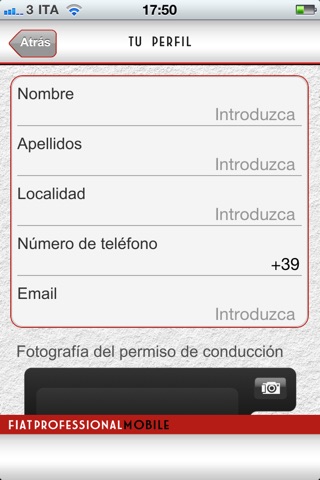 Fiat Professional Mobile screenshot 2