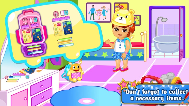 Baby Prepare For School Kids Game screenshot-3