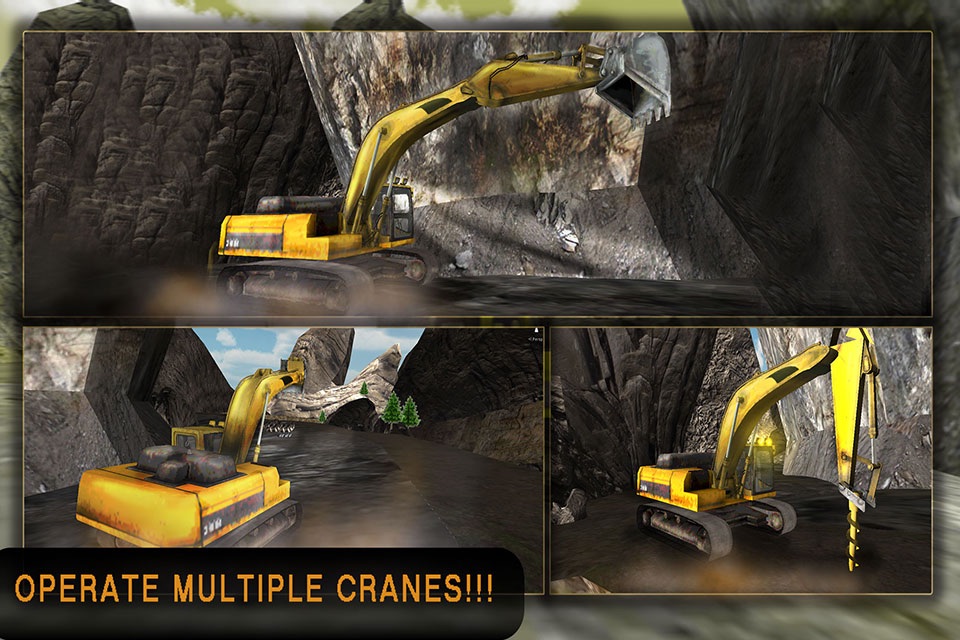 Rig Construction Drill Crane Operator 3D screenshot 4