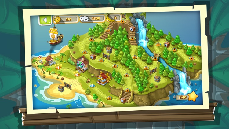 Banana Island Bobo's Epic Tale – Monkey Run & Jump Arcade Game screenshot-2