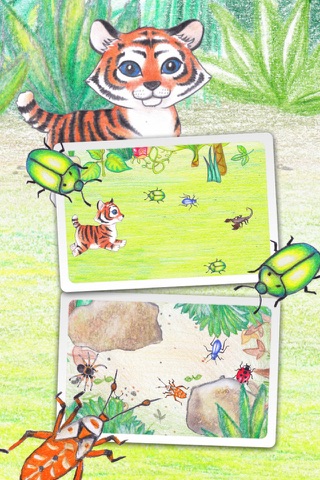 Tiger and Bugs - Kids Game screenshot 4