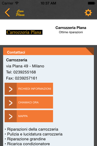 Carrozzeria Plana screenshot 3