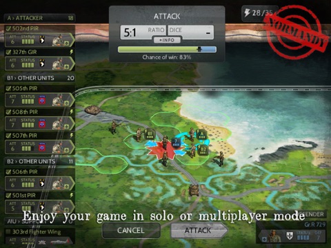 Wars and Battles - Пошаговая стратегия Wargame для iPad