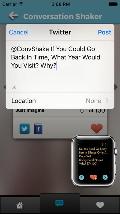 How to cancel & delete Conversation Shaker from iphone & ipad 3