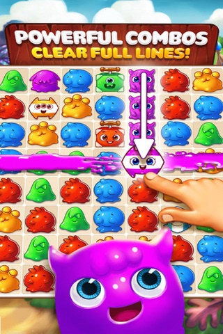Jelly Gummy Blast - 3 match puzzle game screenshot 3